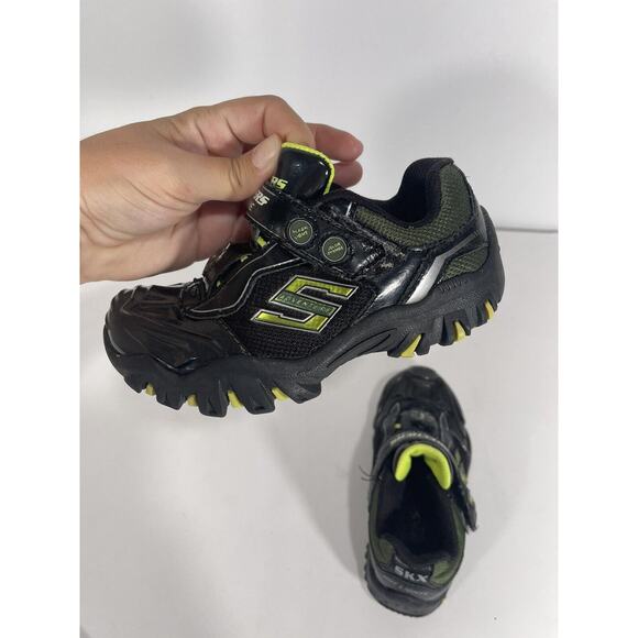 Skechers HOT-LIGHTS Damager II Adventurer Shoe Sneaker Boys Toddler Sz 11.5 READ - Picture 8 of 9